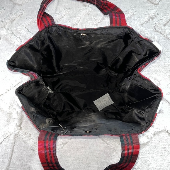 New!! Victoria’s Secret Limited Edition Large Plaid Tote With Logo - Picture 6 of 11